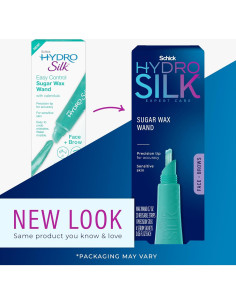 Cera de Azúcar Schick Hydro Silk para Cejas y Cara 19,84 g 2