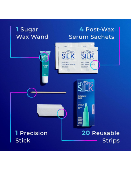 Cera de Azúcar Schick Hydro Silk para Cejas y Cara 19,84 g