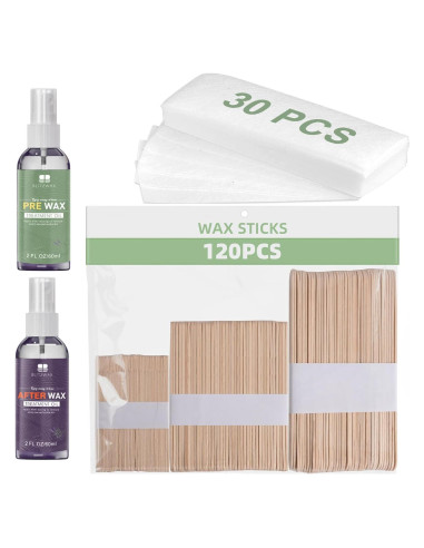 Kit de Depilación con Cera Dura BLITZWAX 120 Piezas