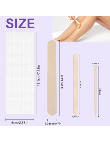 Kit de Depilación con Cera Dura BLITZWAX 120 Piezas