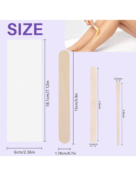 Kit de Depilación con Cera Dura BLITZWAX 120 Piezas