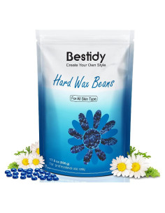 Perlas de Cera Dura Bestidy 500g para Depilación en Casa