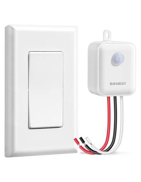 Kit Interruptor Luz Inalámbrico SURAIELEC 15A 30.48m RF
