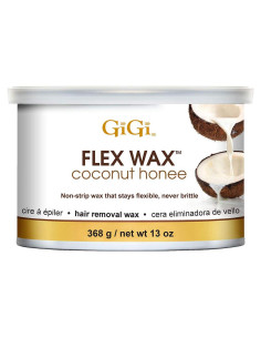 Cera Dura GiGi Coconut Honee 368g para Cara y Cuerpo