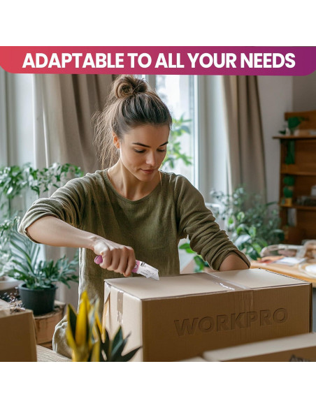 Cuchillo Utilitario Plegable WORKPRO Rosa con 15 Cuchillas Cuchillo Utilitario Plegable WORKPRO Rosa con 15 Cuchillas