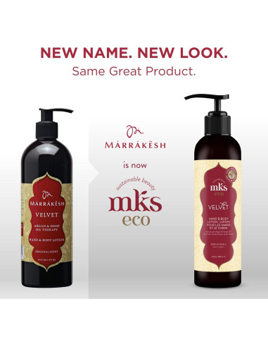 Loción para Manos y Cuerpo MKS Eco Velvet 300ml - Vegana