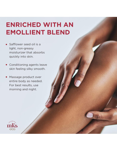 Loción para Manos y Cuerpo MKS Eco Velvet 300ml - Vegana