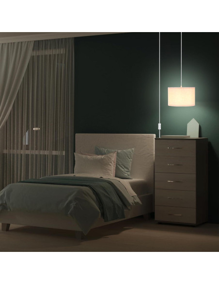 Luz Colgante PATIKIL 2 Piezas Tela Lino 30x20cm Beige Luz Colgante PATIKIL 2 Piezas Tela Lino 30x20cm Beige