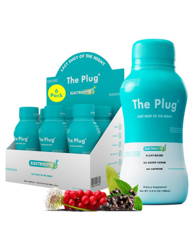 Bebida Detox The Plug 6x100ml - Soporte Hepático Natural