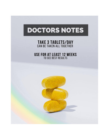 Suplemento Vitaminas para Cabello Piel Uñas Inner Glow 90 Tabletas