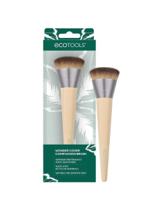 Brocha de Base EcoTools Wonder Cover, Cerdas Sintéticas