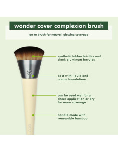 Brocha de Base EcoTools Wonder Cover, Cerdas Sintéticas 2