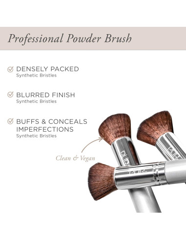 Brocha de Maquillaje Chisel PÚR Beauty Sintética 18.8 cm