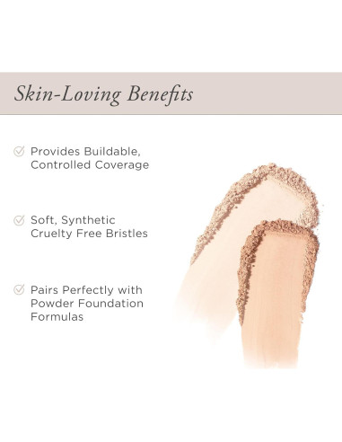 Brocha de Maquillaje Chisel PÚR Beauty Sintética 18.8 cm