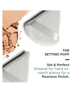 Puf de Maquillaje Rose y Ben - Juego de 2 Pufs para Ojos 2