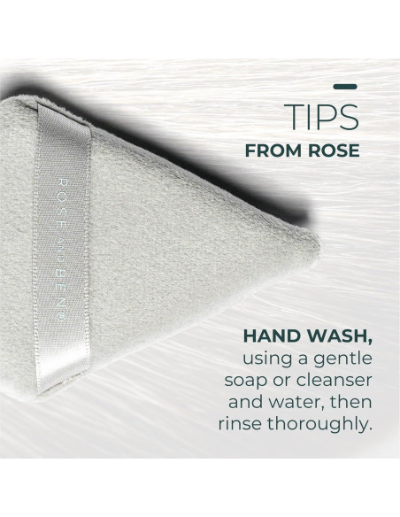 Puf de Maquillaje Rose y Ben - Juego de 2 Pufs para Ojos