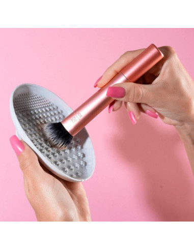 Brocha de Maquillaje para Base Real Techniques Naranja 4 Pzas