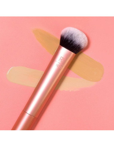 Brocha de Maquillaje para Base Real Techniques Naranja 4 Pzas