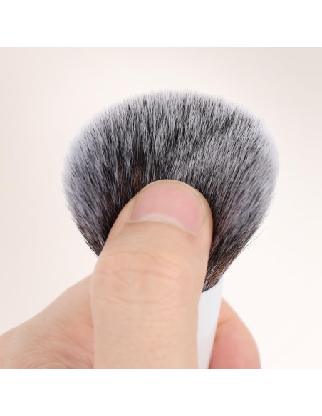 Brocha de Maquillaje Kabuki Doble Cara Kingmas 22,1 cm