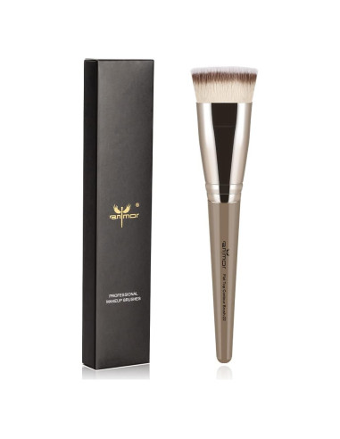 Brocha de Contorno Anmor Plana Profesional para Maquillaje