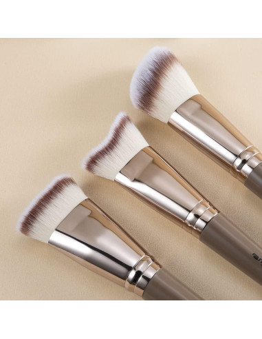 Brocha de Contorno Anmor Plana Profesional para Maquillaje