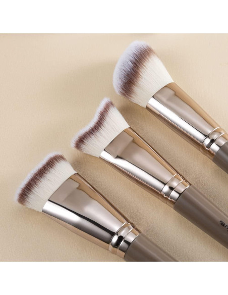 Brocha de Contorno Anmor Plana Profesional para Maquillaje