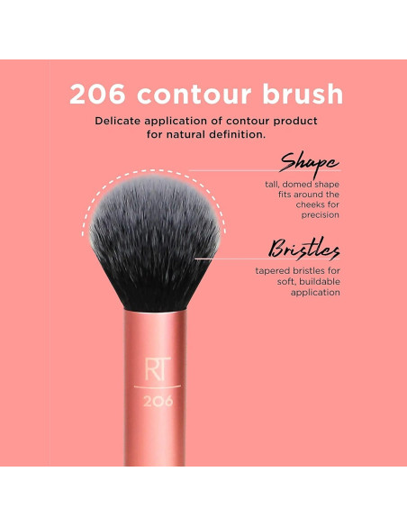 Set de Brochas Maquillaje Real Techniques 5 Piezas