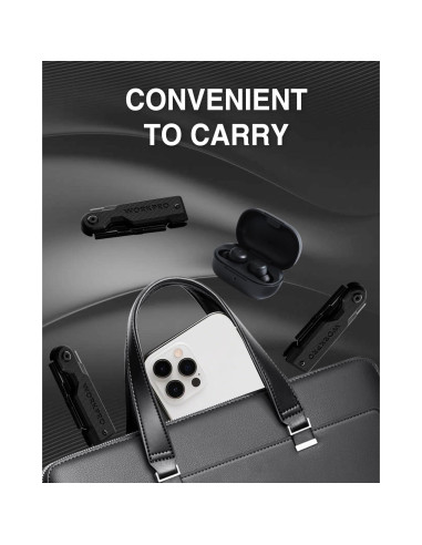 Cuchillos Utilitarios Plegables WORKPRO 3 Piezas Mango G10