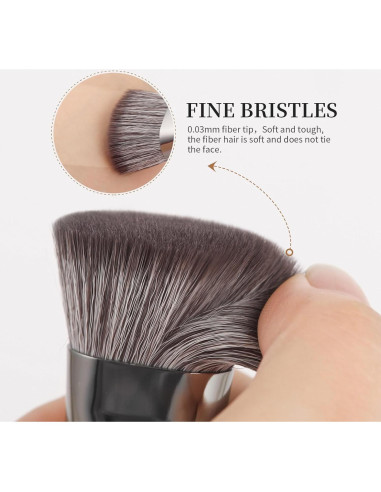 Brocha de Fundación DUcare V10 para Maquillaje Líquido