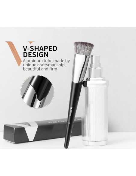 Brocha de Fundación DUcare V10 para Maquillaje Líquido