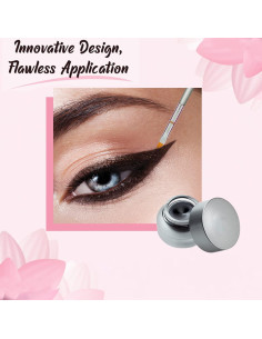 Juego de Pinceles para Eyeliner Vertex - Punta Fina y Angulada 2