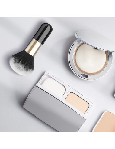 Brocha de Maquillaje en Polvo Luxspire Kabuki 14x5.5 cm