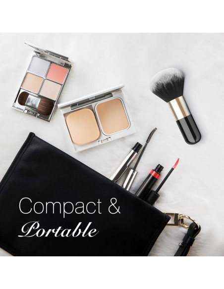 Brocha de Maquillaje en Polvo Luxspire Kabuki 14x5.5 cm