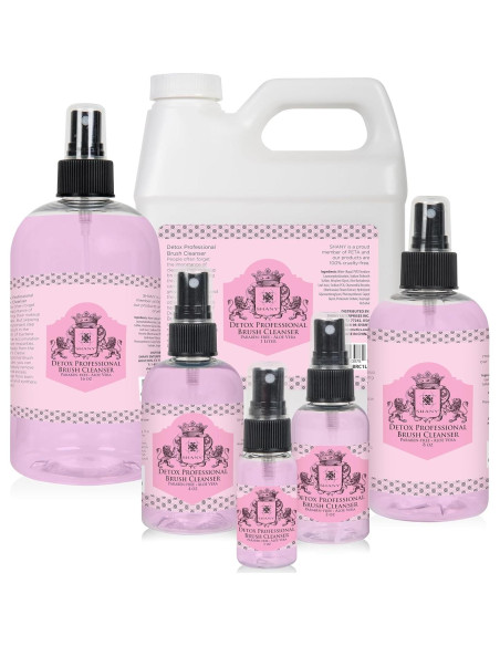 Limpiador de Brochas SHANY DETOX 240 ml - Vegano y Sin Parabenos