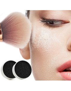 RONRONS 10 Esponjas Limpiadoras de Brochas de Maquillaje 2