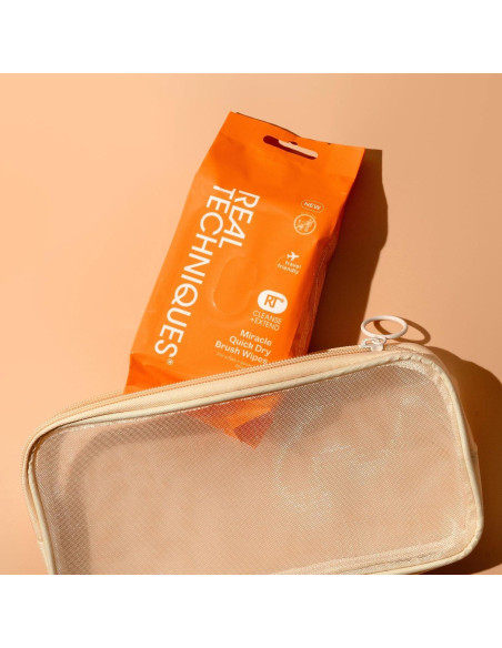 Toallitas para Brochas Real Techniques 20 Unidades Veganas