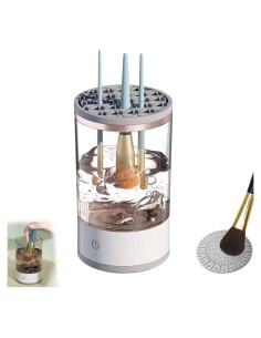 Limpiador de Brochas Eléctrico Cozy Luna - Rápido y Portátil