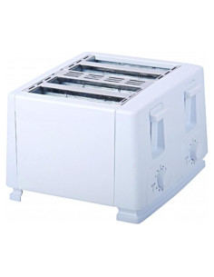 Tostadora Brentwood TS-265 4 Rebanadas Blanca 1300W