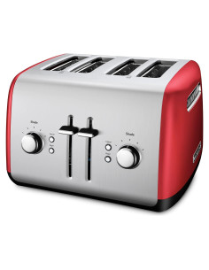 Tostadora KitchenAid KMT4115 de 4 Rebanadas Roja Inoxidable
