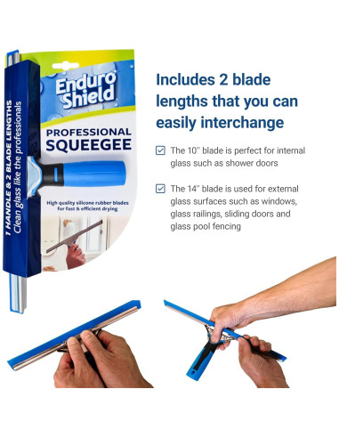 Raspador Profesional EnduroShield 2 en 1 con Mango Ergonómico