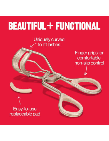 Rizador de Pestañas Revlon Designer, Antideslizante, 1 Cuenta