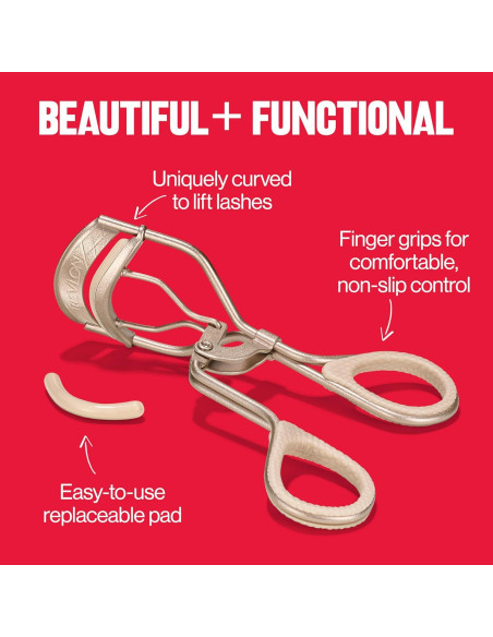 Rizador de Pestañas Revlon Designer, Antideslizante, 1 Cuenta