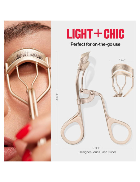 Rizador de Pestañas Revlon Designer, Antideslizante, 1 Cuenta