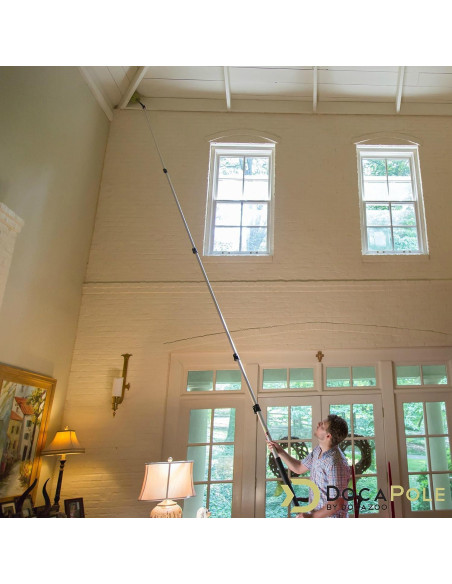 Plumero de Telarañas DOCAZOO - Accesorio para Polo Telescópico