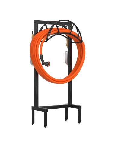 Soporte para Manguera de Jardín VyGrow Autómono Negro 3.61 kg