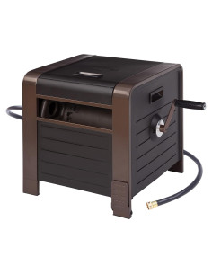 Caja de Almacenamiento de Manguera Liberty Garden 778 200 pies Bronce