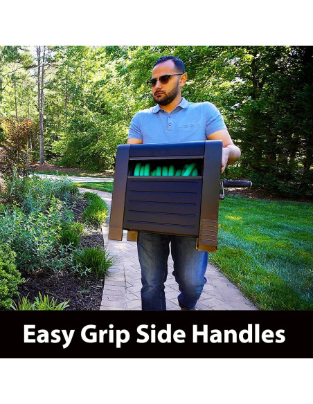 Caja de Almacenamiento de Manguera Liberty Garden 778 200 pies Bronce