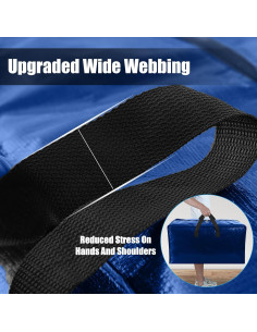 Bolsas de Mudanza Extra Grandes Cosy Family 4 Pzas 86L 2