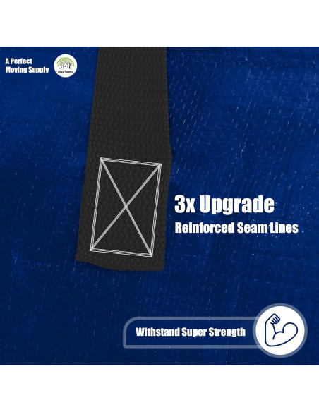 Bolsas de Mudanza Extra Grandes Cosy Family 4 Pzas 86L