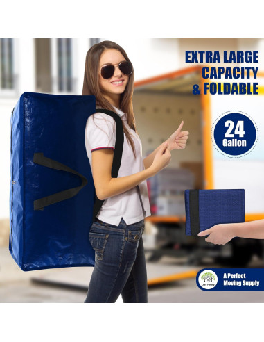 Bolsas de Mudanza Extra Grandes Cosy Family 4 Pzas 86L